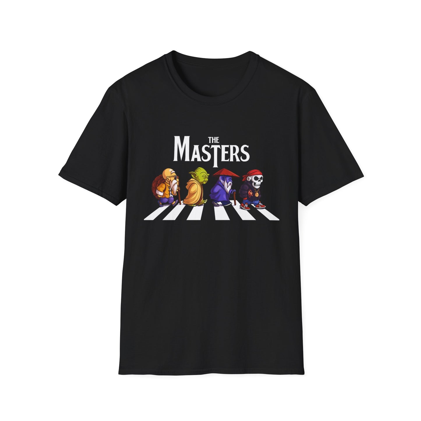 Masters of Vibe Unisex Softstyle T-Shirt, Graphic Tee, Vintage Style Shirt, Gift for Gamers, Cool Streetwear