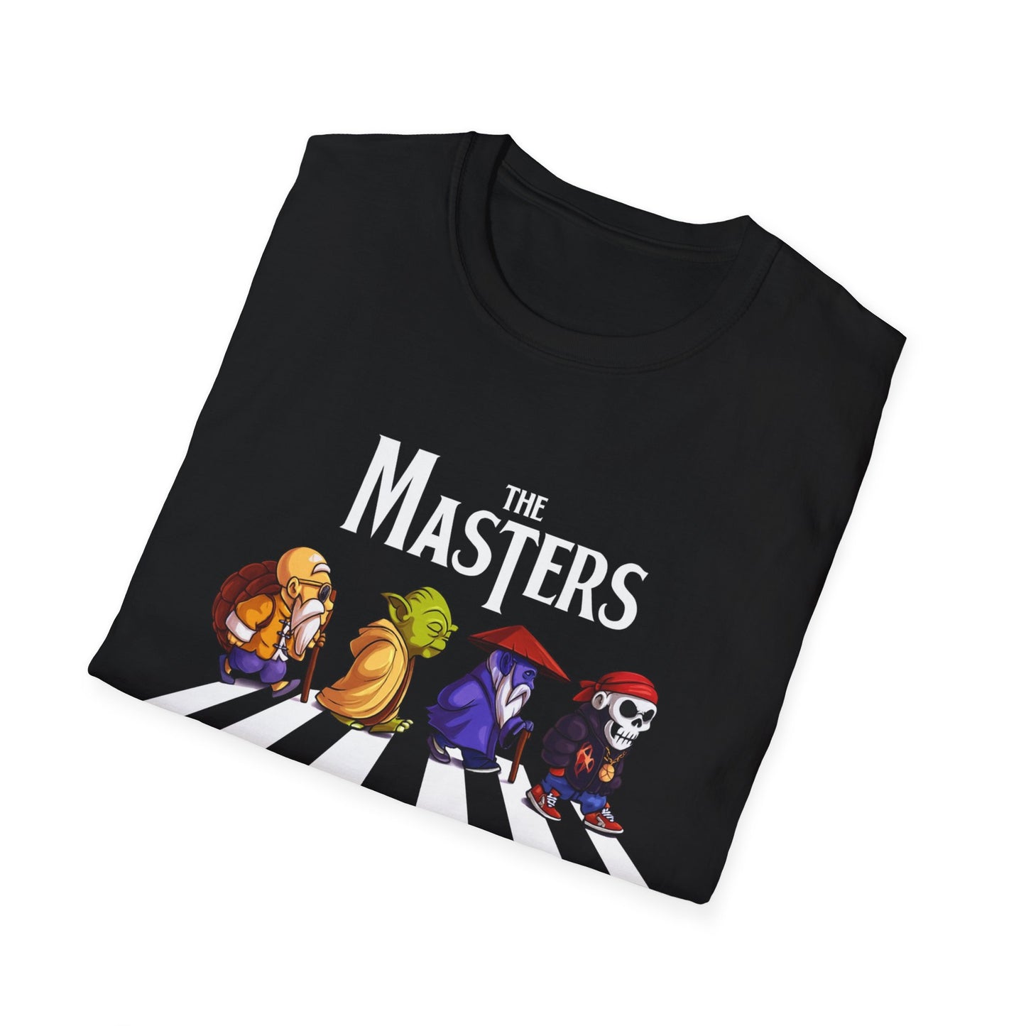 Masters of Vibe Unisex Softstyle T-Shirt, Graphic Tee, Vintage Style Shirt, Gift for Gamers, Cool Streetwear