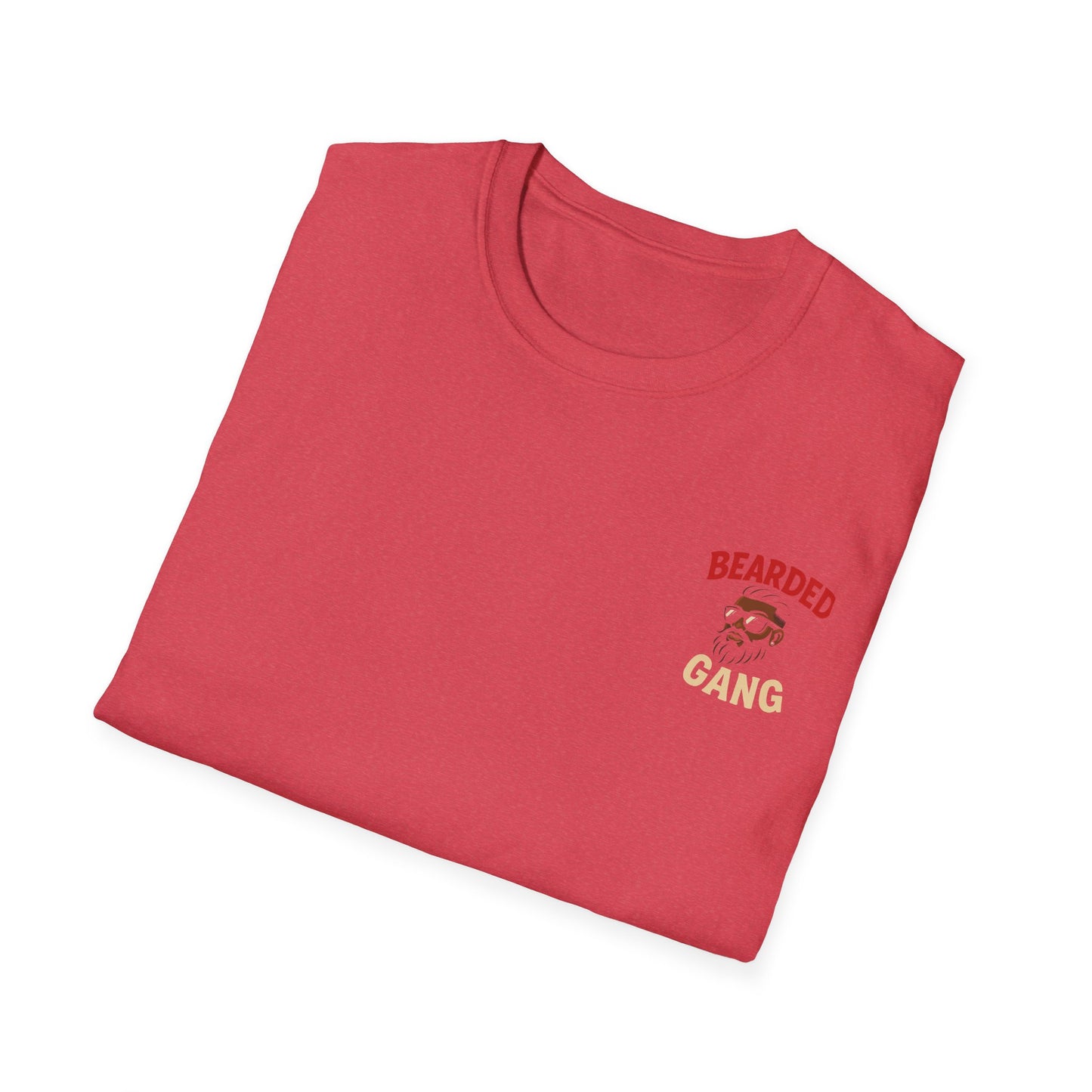 Bearded Gang T-Shirt, Funny Graphic Tee, Unisex Gift, Beard Lover Apparel, Casual Wear, Unique Style, Humor Shirt