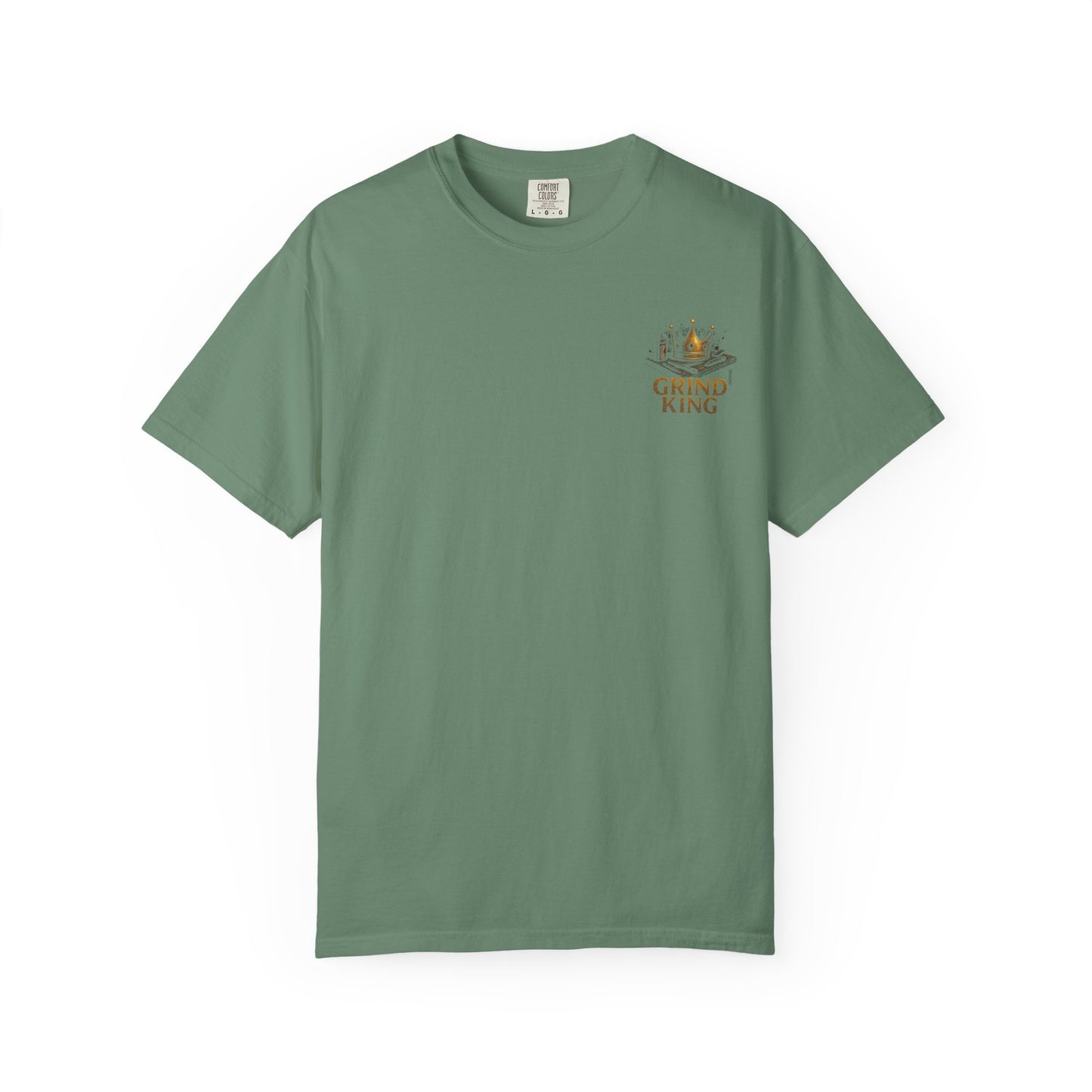 Grind King Unisex T-Shirt | Motivational Tee for Hustlers | Perfect Gift for Entrepreneurs, Graduates, or Father's Day | Casual Style