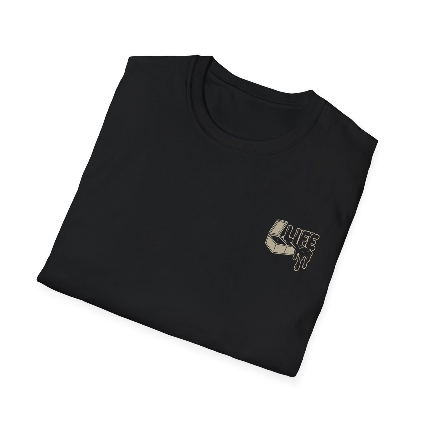 LIFE Side Effects T-Shirt - Softstyle Unisex Tee, Perfect Gift for Friends, Casual Wear, Everyday Humor, Great for Any Occasion
