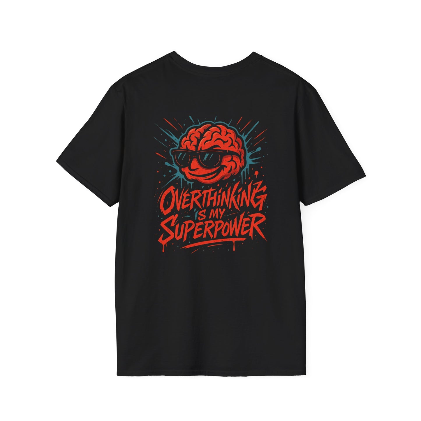 Overthinking Is My Superpower T-Shirt, Funny Gift for Overthinkers, Casual Tee, Unisex Softstyle T-Shirt, Unique Graphic Shirt, Humor [...]