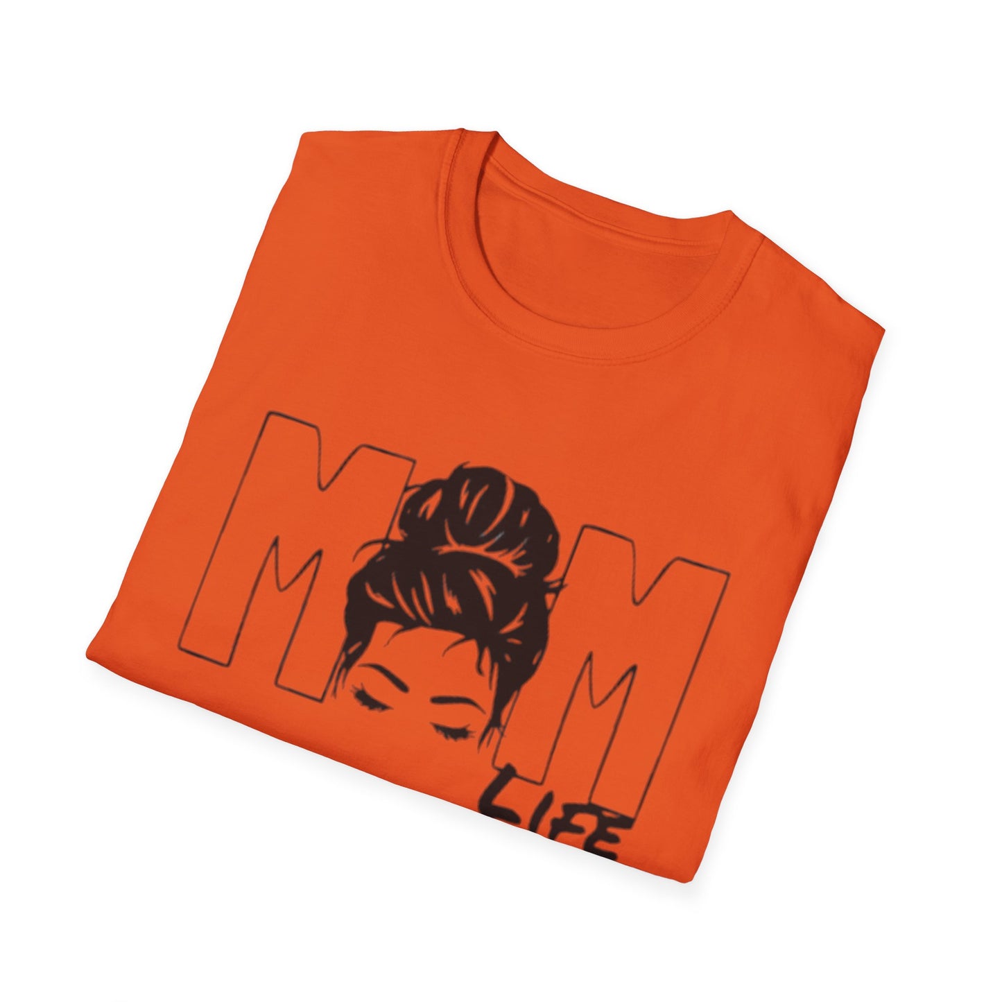 Mom Life Tee #2 Unisex Softstyle T-Shirt, Casual Wear, Mother's Day Gift, Family Gatherings, Everyday Comfort, Trendy Tee