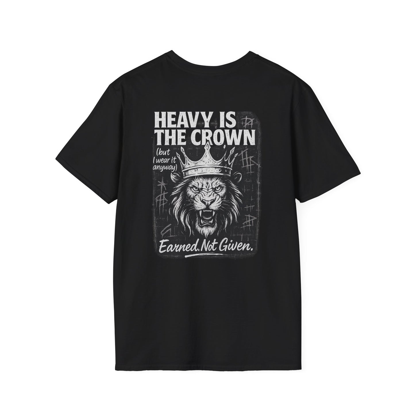 Earned Not Given (White) Graphic T-Shirt, Tee, Unisex Apparel, Gift for Him/Her, Casual Wear, Birthday Present, Streetwear
