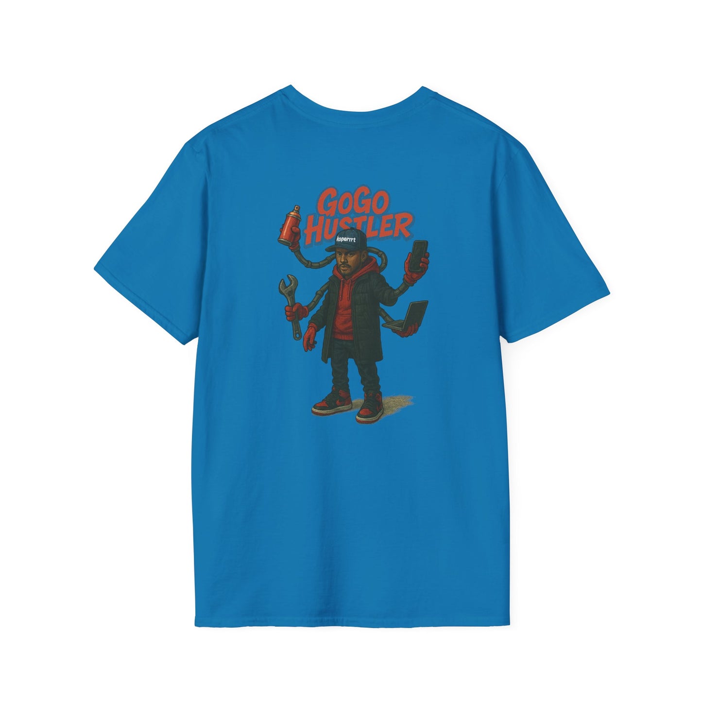GoGo Hustler Unisex Softstyle T-Shirt | Cool Graphic Tee