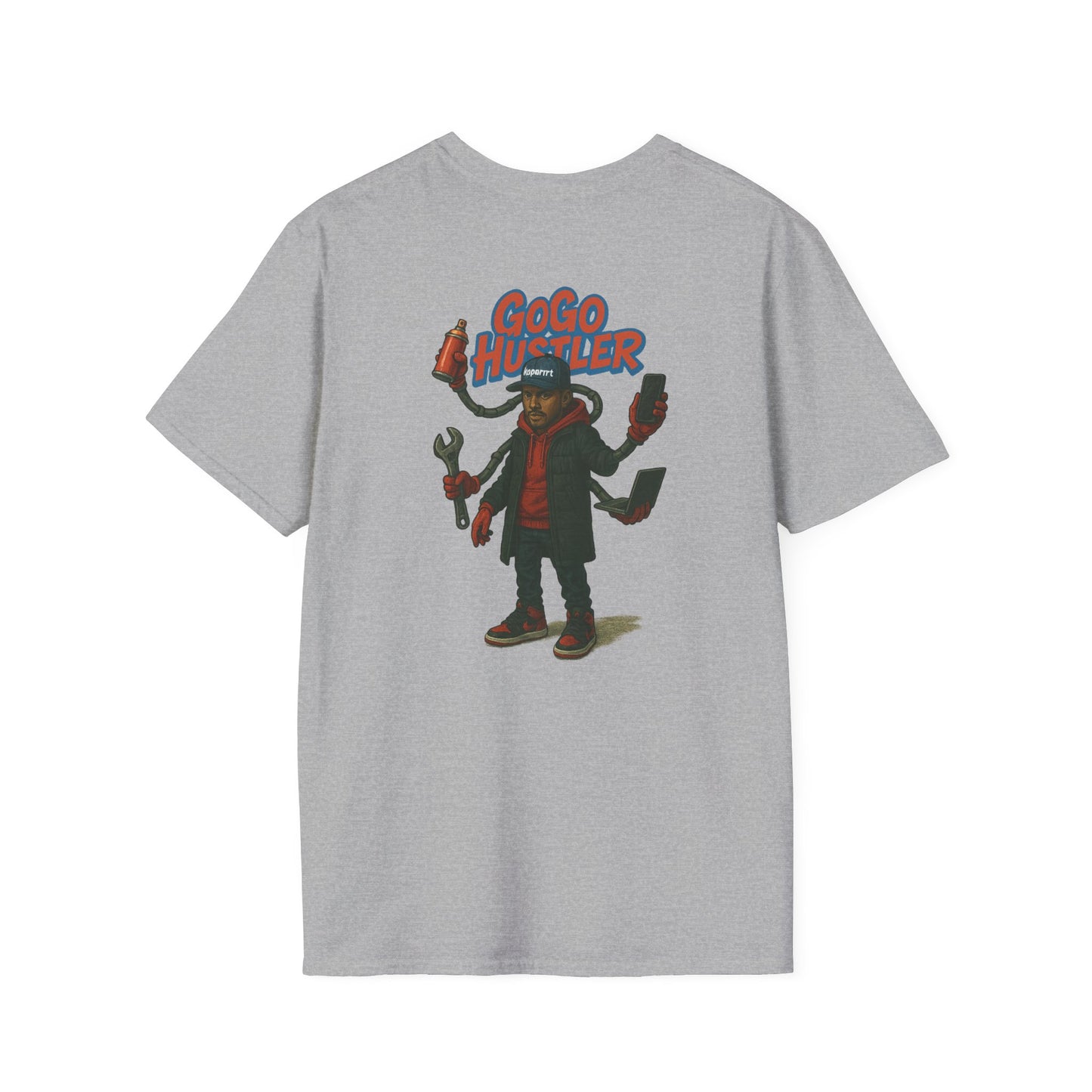 GoGo Hustler Unisex Softstyle T-Shirt | Cool Graphic Tee