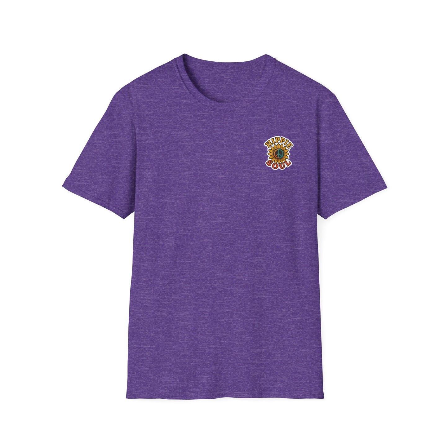 Hippie Soul T-Shirt | Unisex Graphic Tee, Vintage Inspired Apparel, Boho Clothing, Peace Sign Shirt, Gifts for Free Spirits