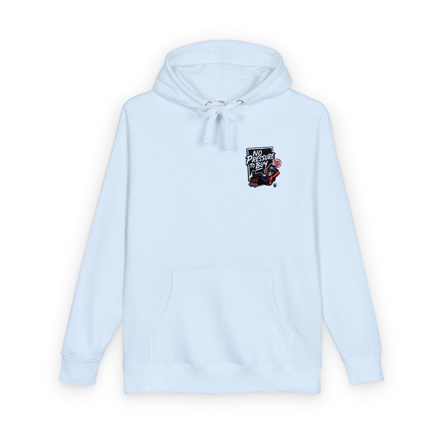 Cozy No Pressure To Buy Unisex Fleece Hoodie