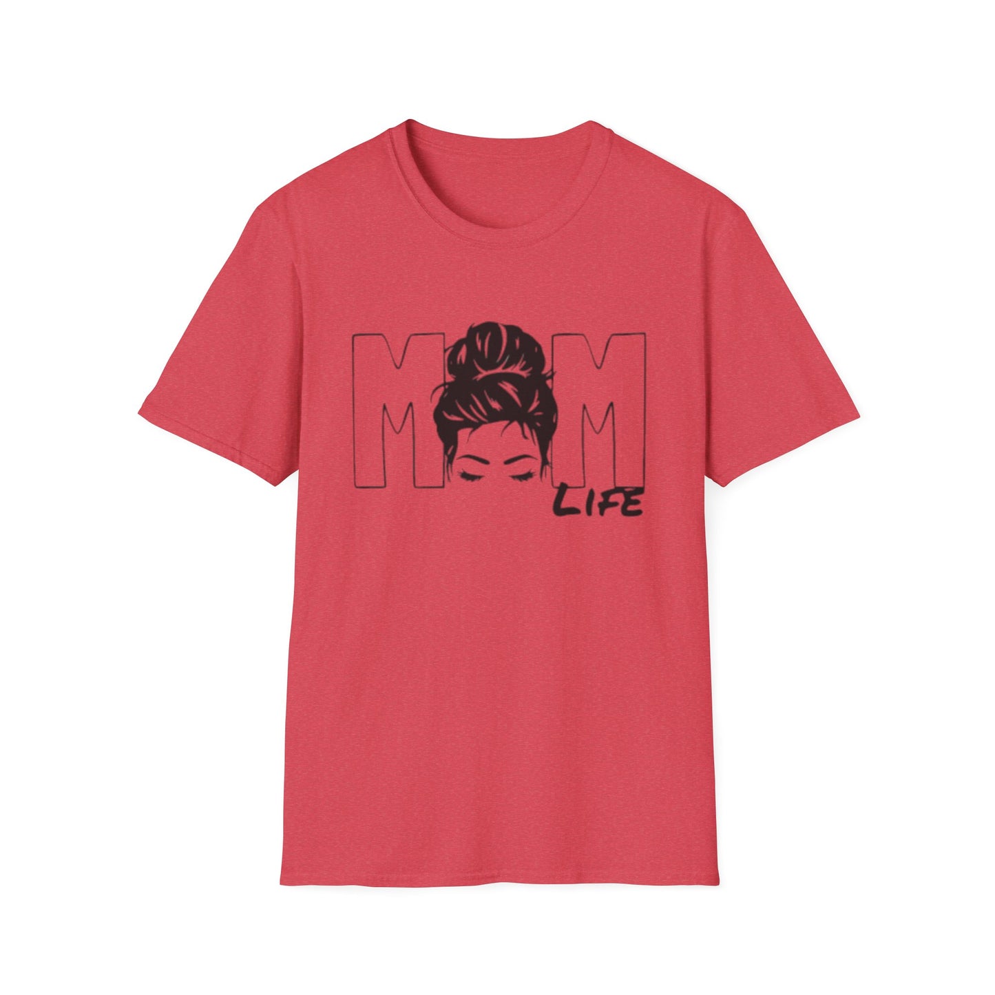 Mom Life Tee #2 Unisex Softstyle T-Shirt, Casual Wear, Mother's Day Gift, Family Gatherings, Everyday Comfort, Trendy Tee