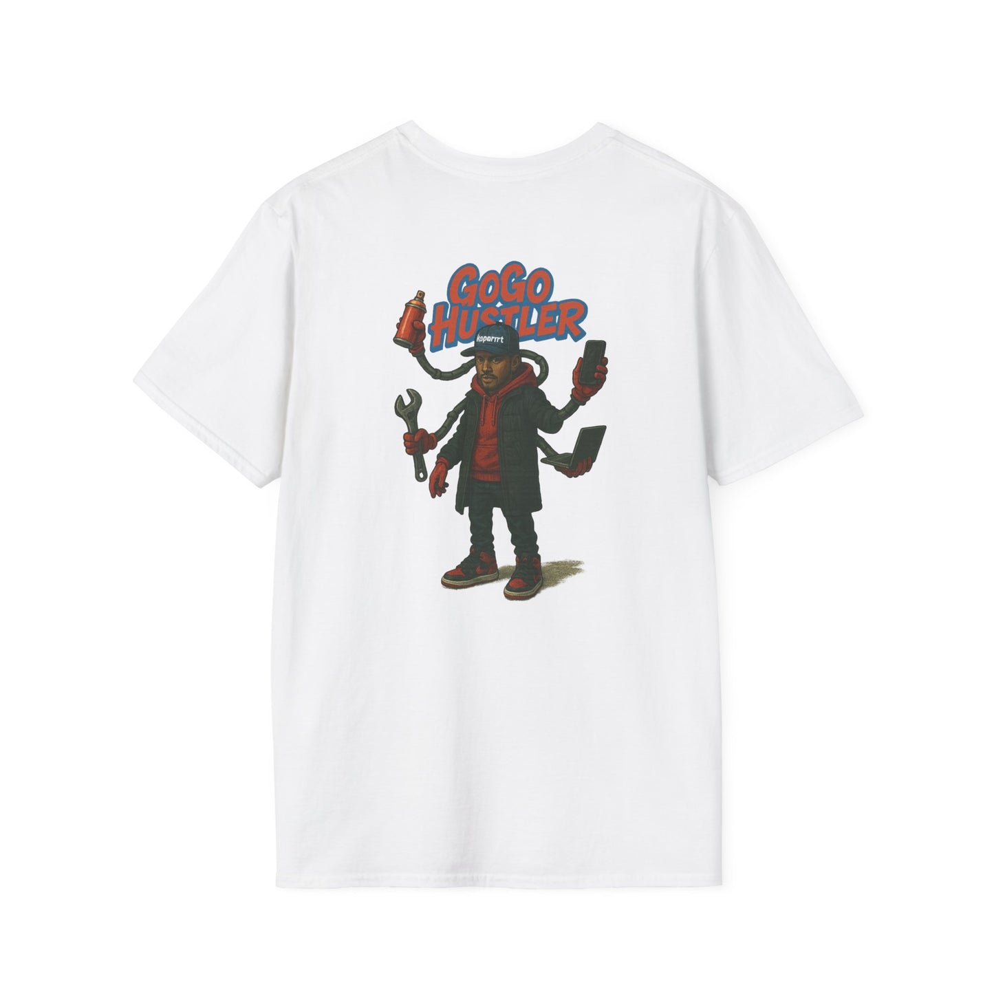 GoGo Hustler Unisex Softstyle T-Shirt | Cool Graphic Tee