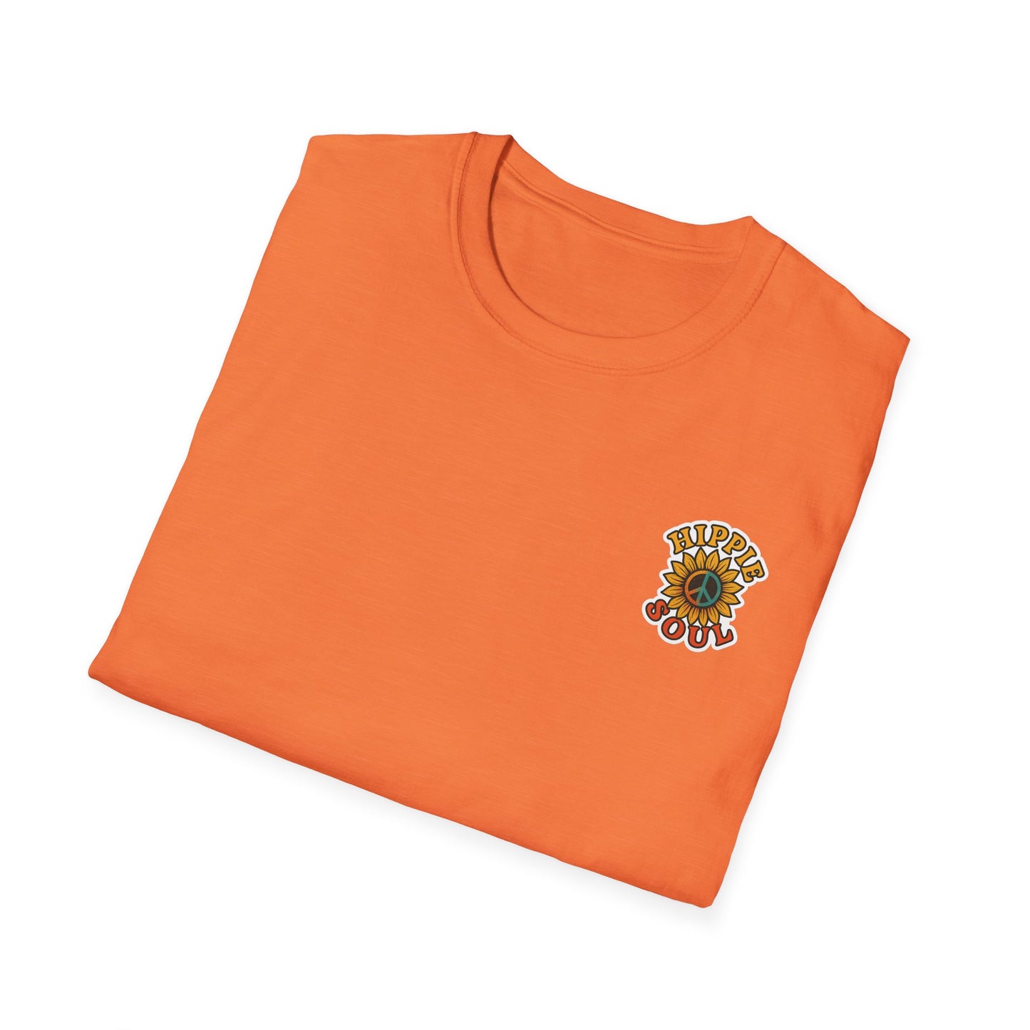 Hippie Soul T-Shirt | Unisex Graphic Tee, Vintage Inspired Apparel, Boho Clothing, Peace Sign Shirt, Gifts for Free Spirits