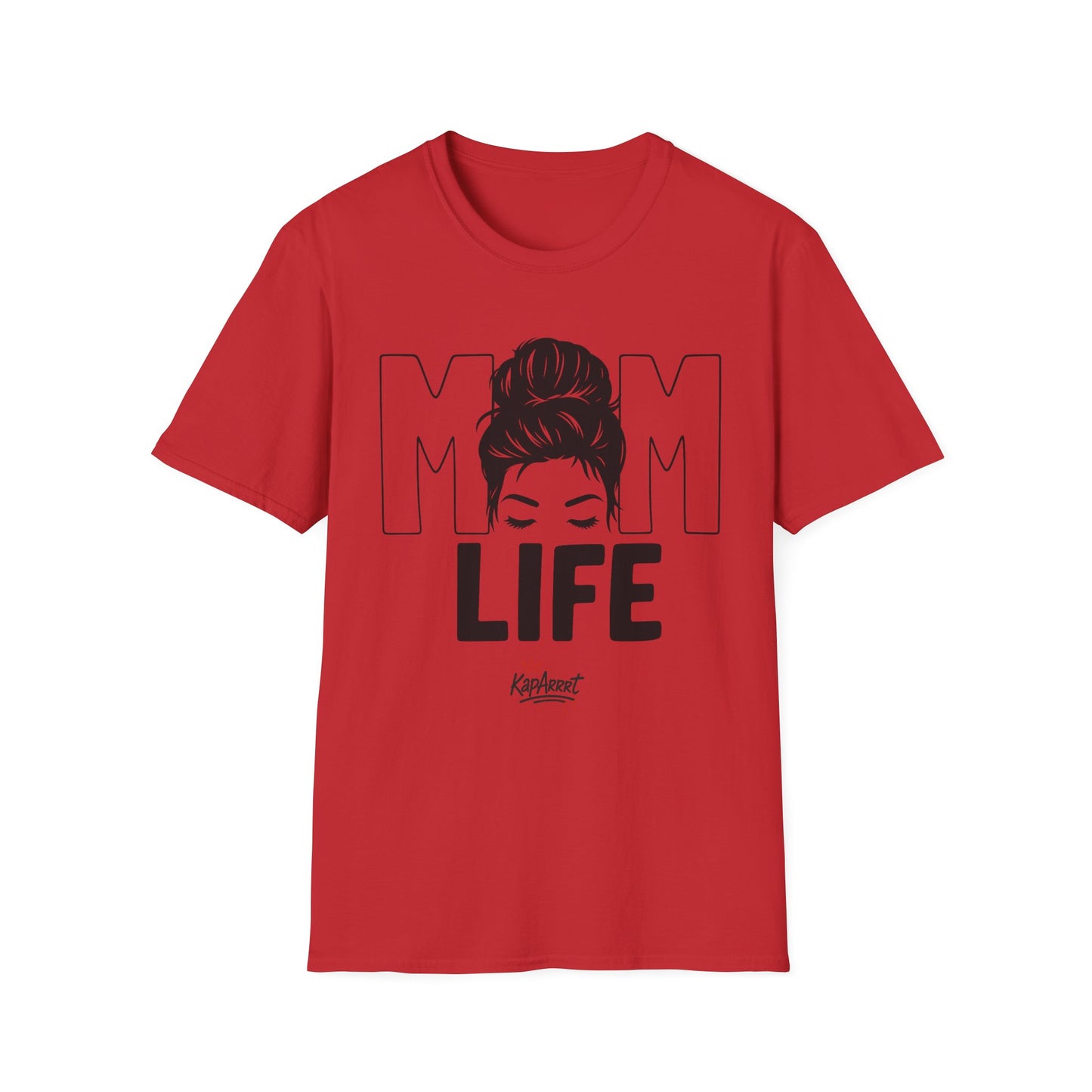 Mom Life Tee #1. Unisex T-Shirt | Casual Tee for Moms | Perfect Gift for Mother's Day, Birthdays, and Everyday Wear