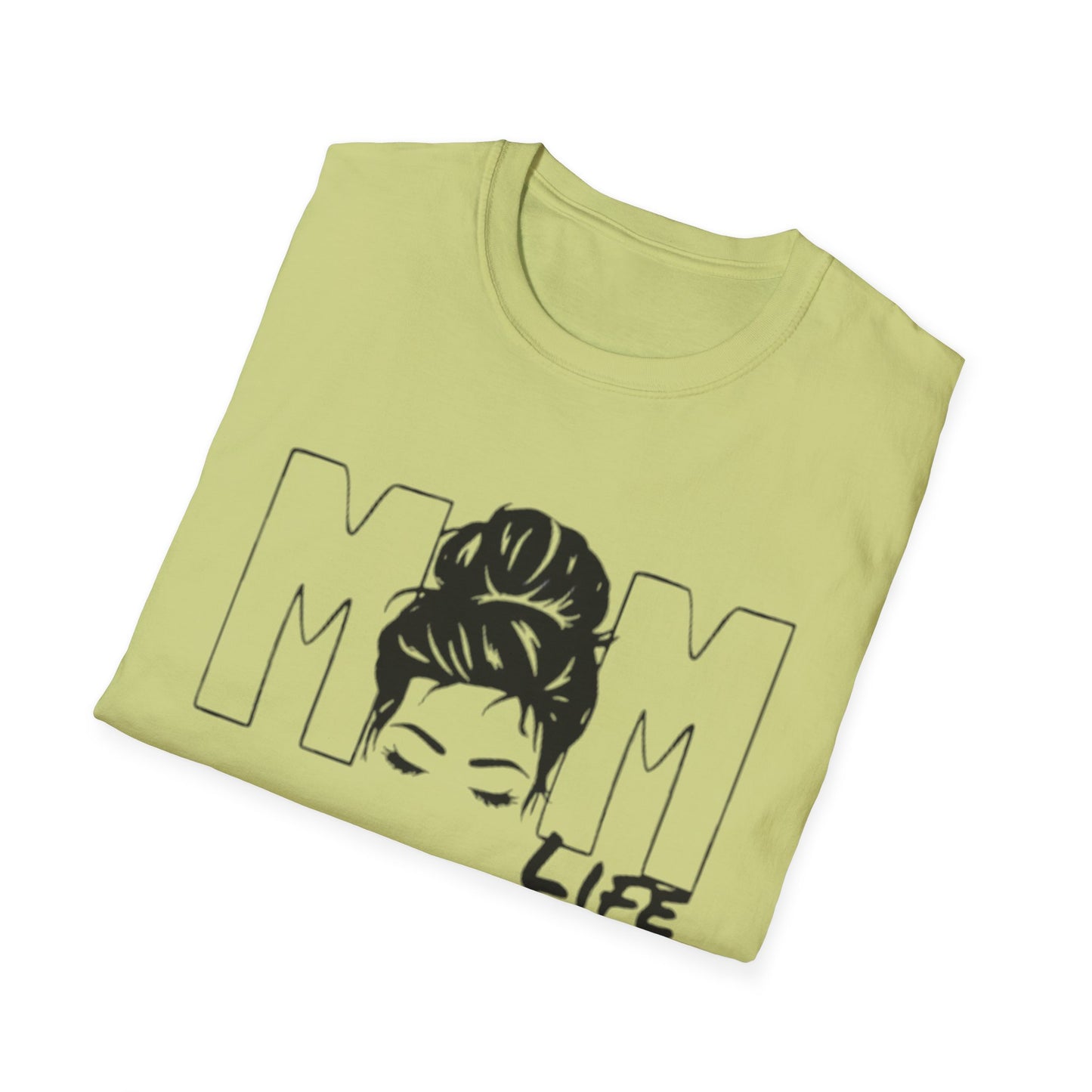 Mom Life Tee #2 Unisex Softstyle T-Shirt, Casual Wear, Mother's Day Gift, Family Gatherings, Everyday Comfort, Trendy Tee