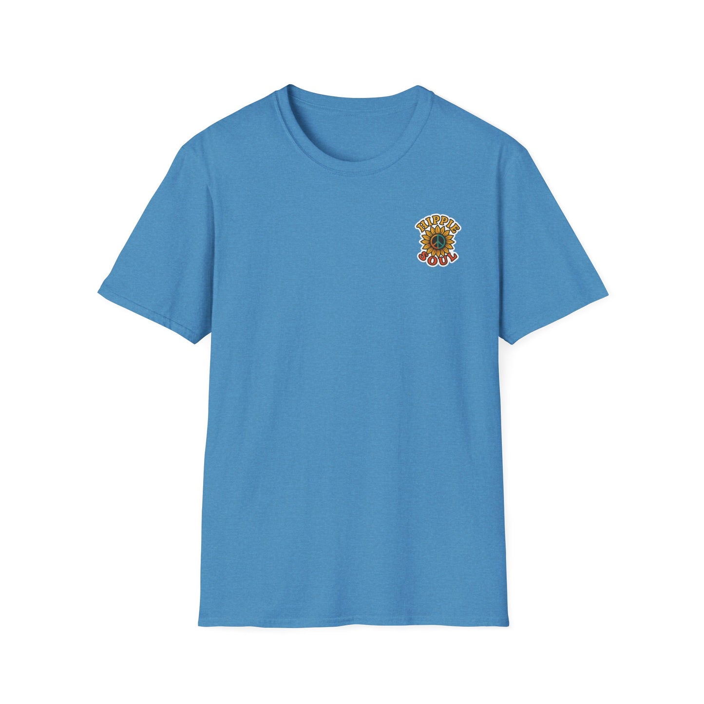 Hippie Soul T-Shirt | Unisex Graphic Tee, Vintage Inspired Apparel, Boho Clothing, Peace Sign Shirt, Gifts for Free Spirits