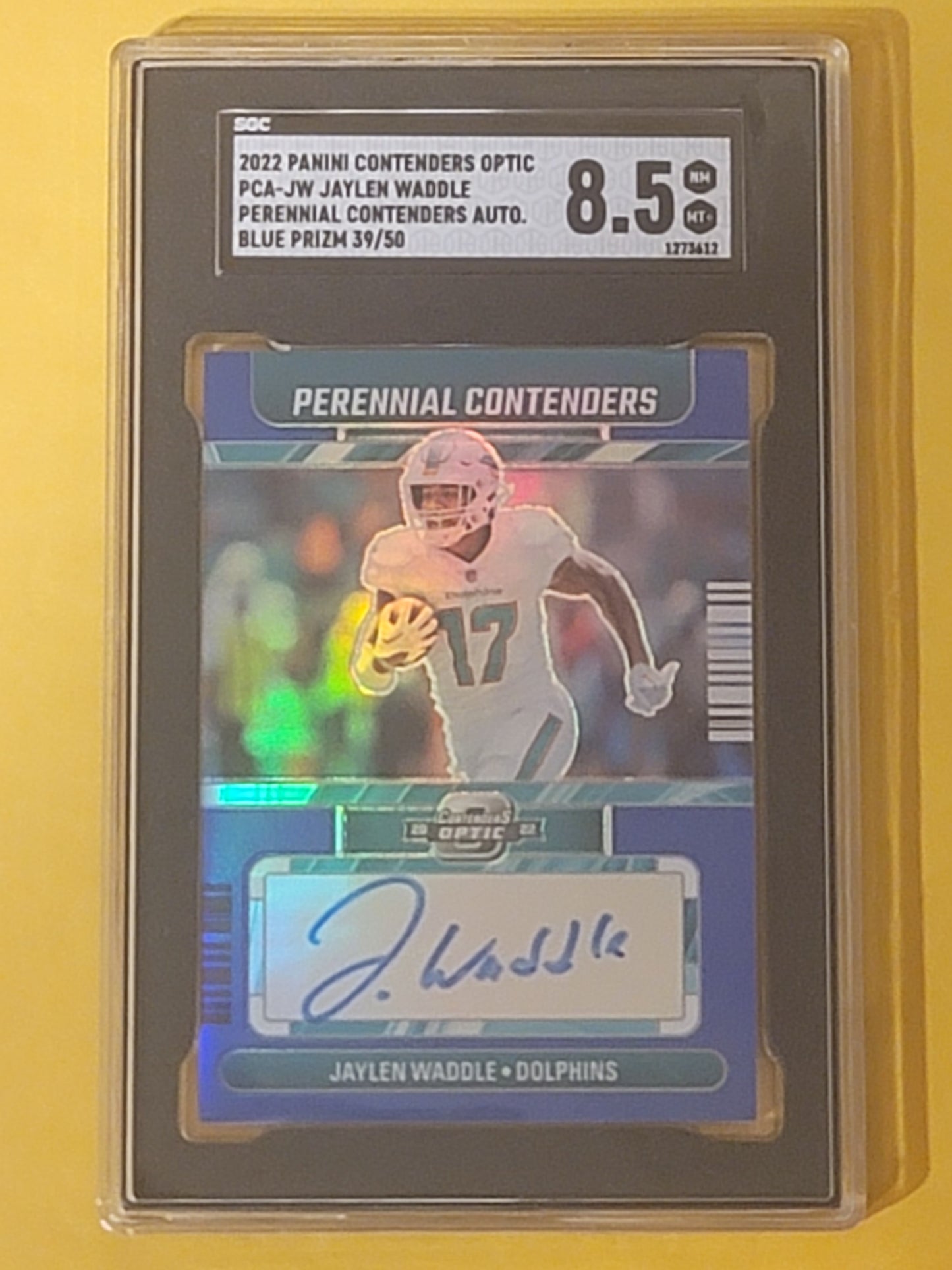 2022 Panini Contenders Optic Jaylen Waddle
