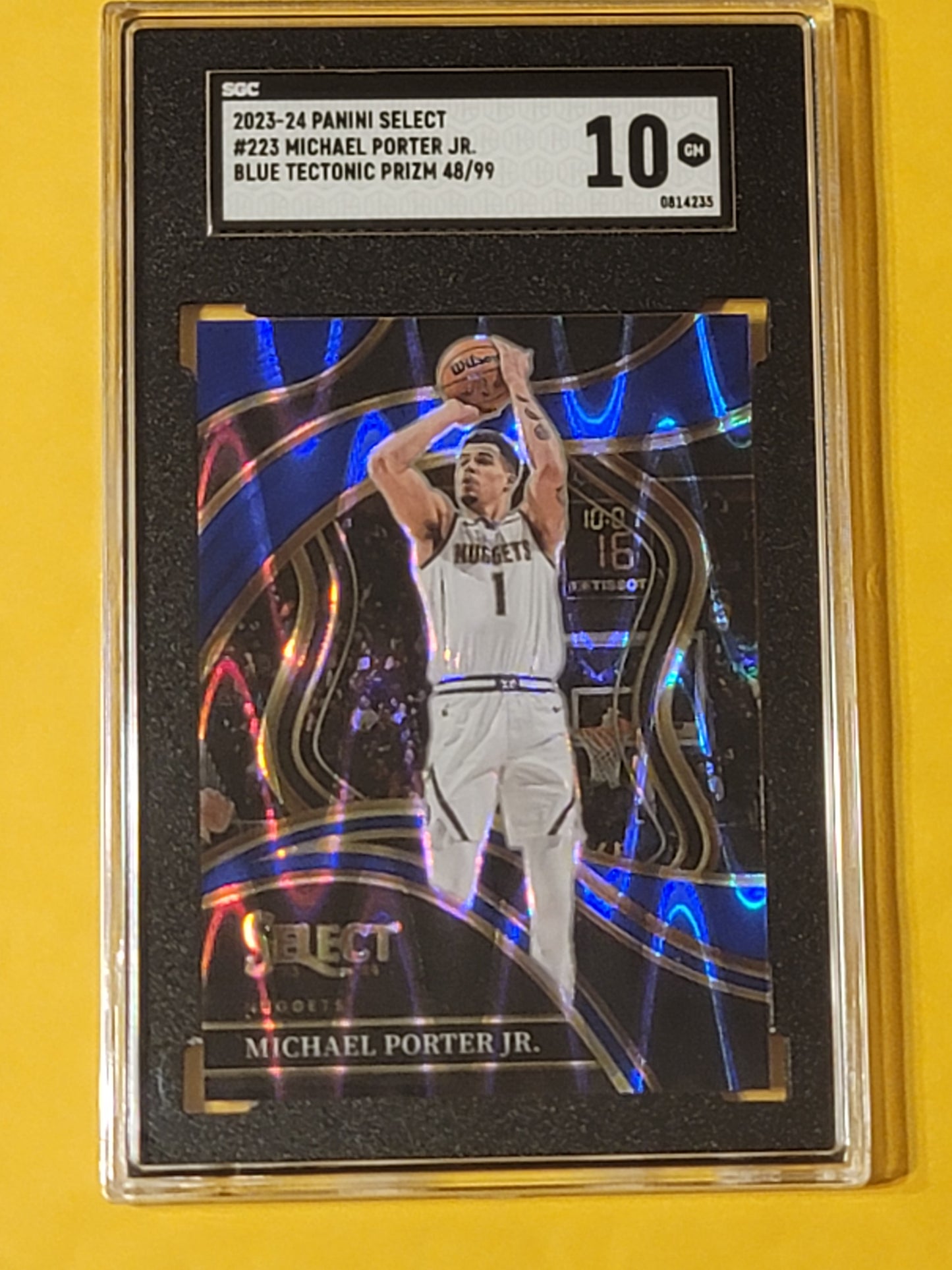 2023 Select Michael Porter Jr Blue Tectonic/ 99