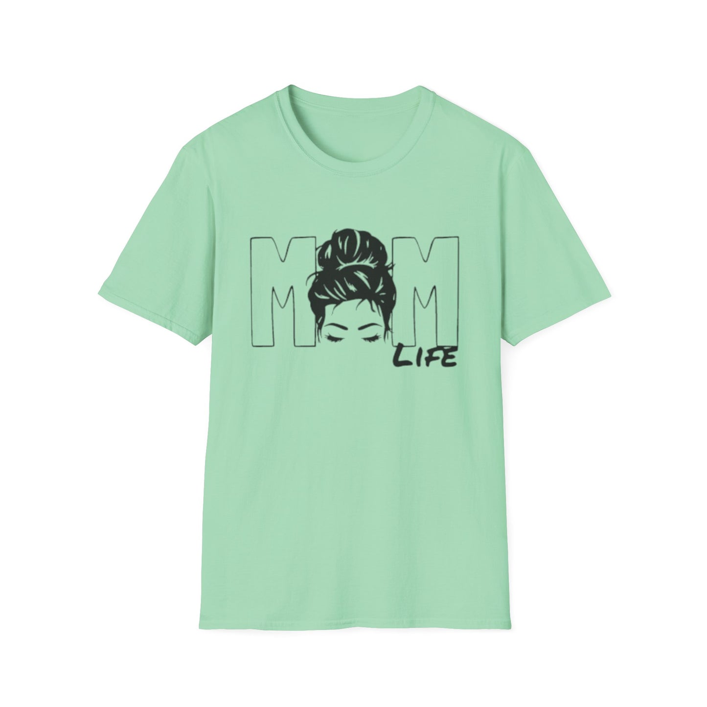 Mom Life Tee #2 Unisex Softstyle T-Shirt, Casual Wear, Mother's Day Gift, Family Gatherings, Everyday Comfort, Trendy Tee