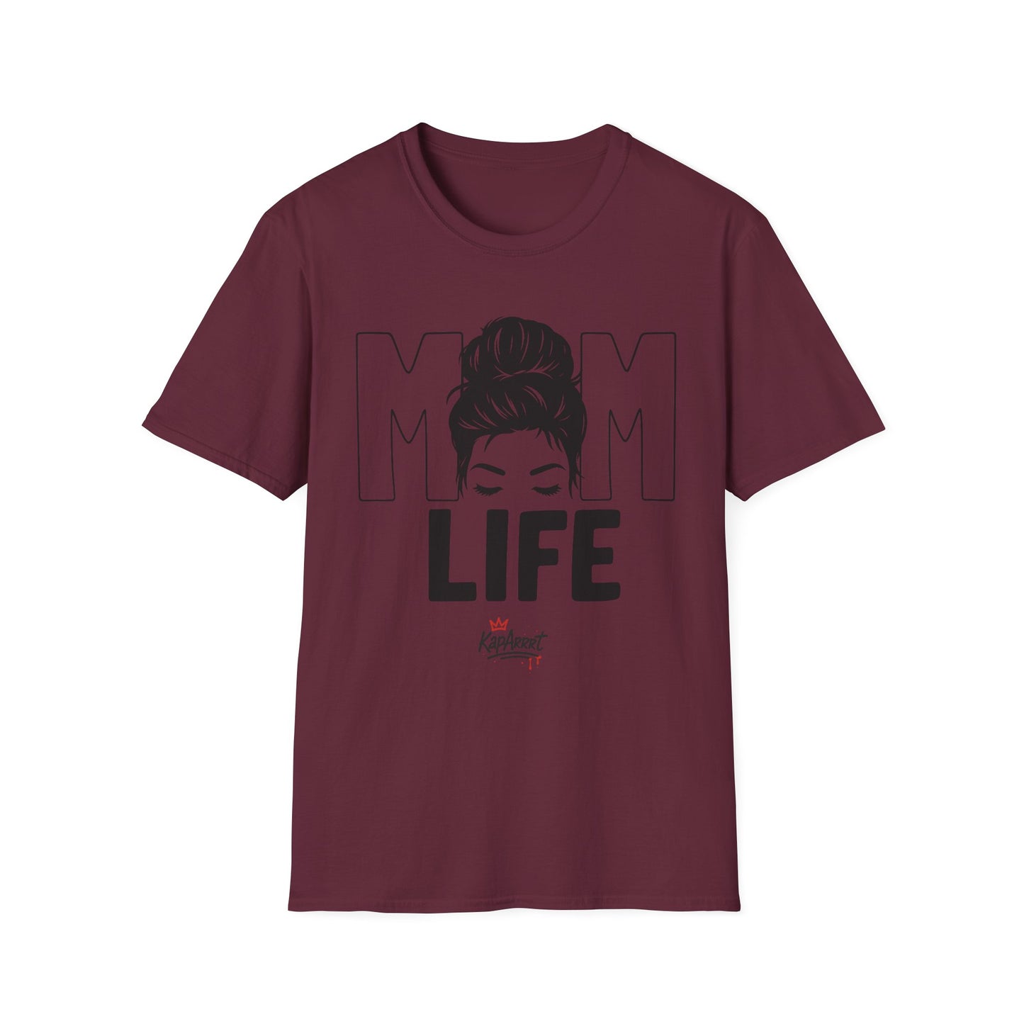 Mom Life Tee #1. Unisex T-Shirt | Casual Tee for Moms | Perfect Gift for Mother's Day, Birthdays, and Everyday Wear