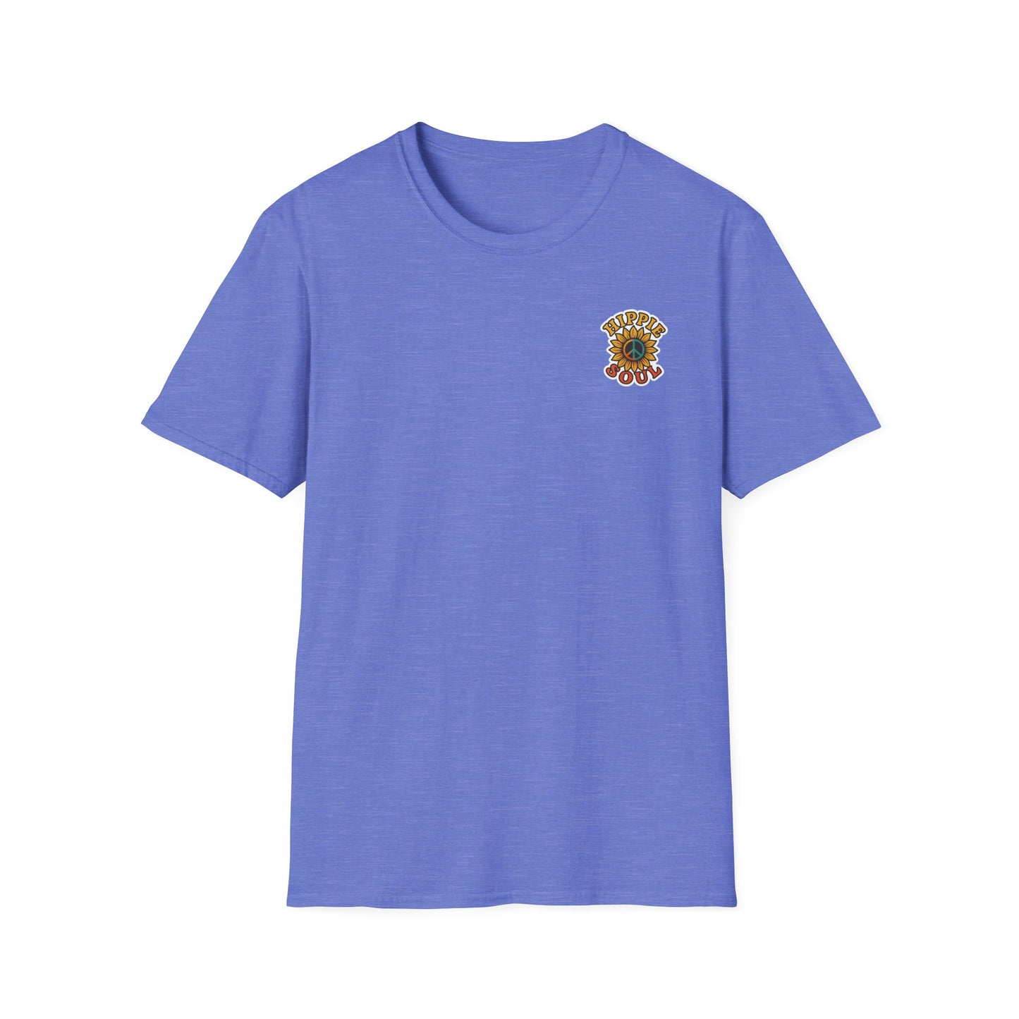 Hippie Soul T-Shirt | Unisex Graphic Tee, Vintage Inspired Apparel, Boho Clothing, Peace Sign Shirt, Gifts for Free Spirits