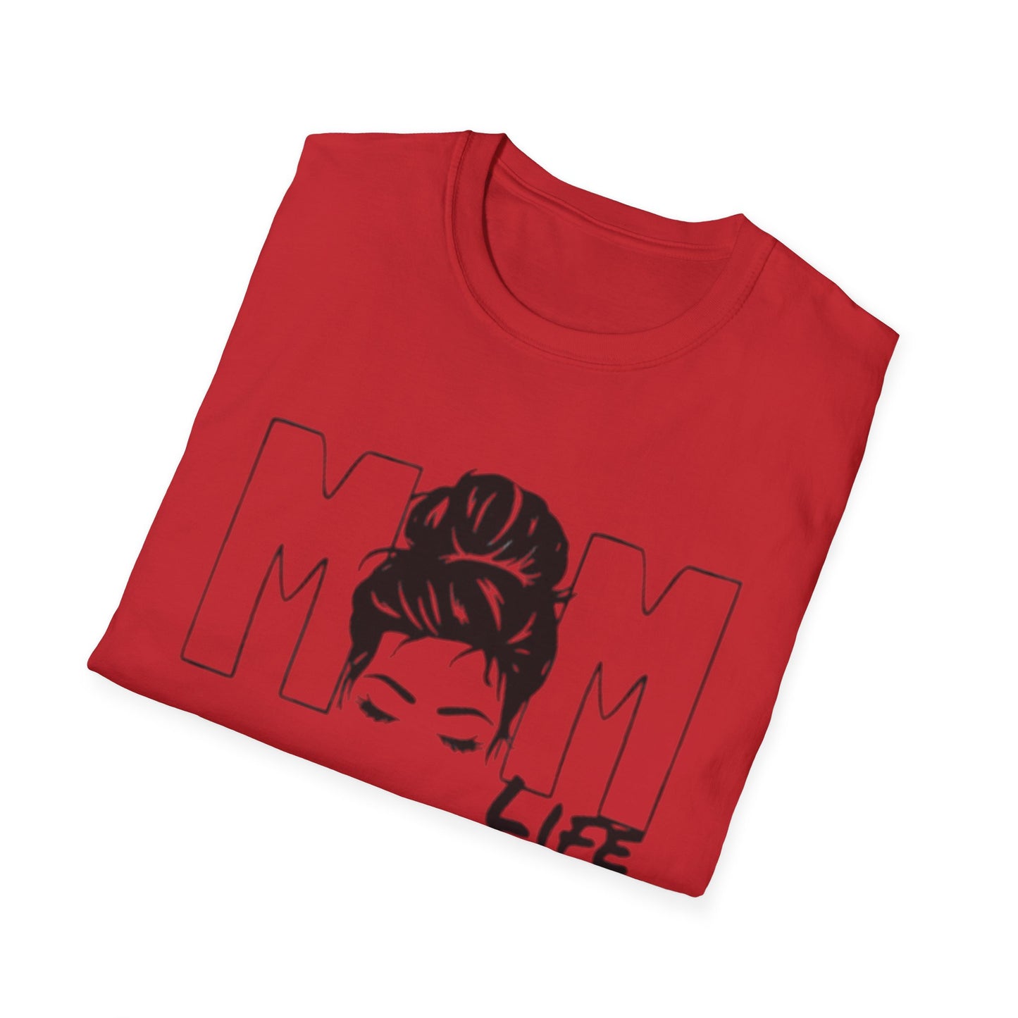 Mom Life Tee #2 Unisex Softstyle T-Shirt, Casual Wear, Mother's Day Gift, Family Gatherings, Everyday Comfort, Trendy Tee