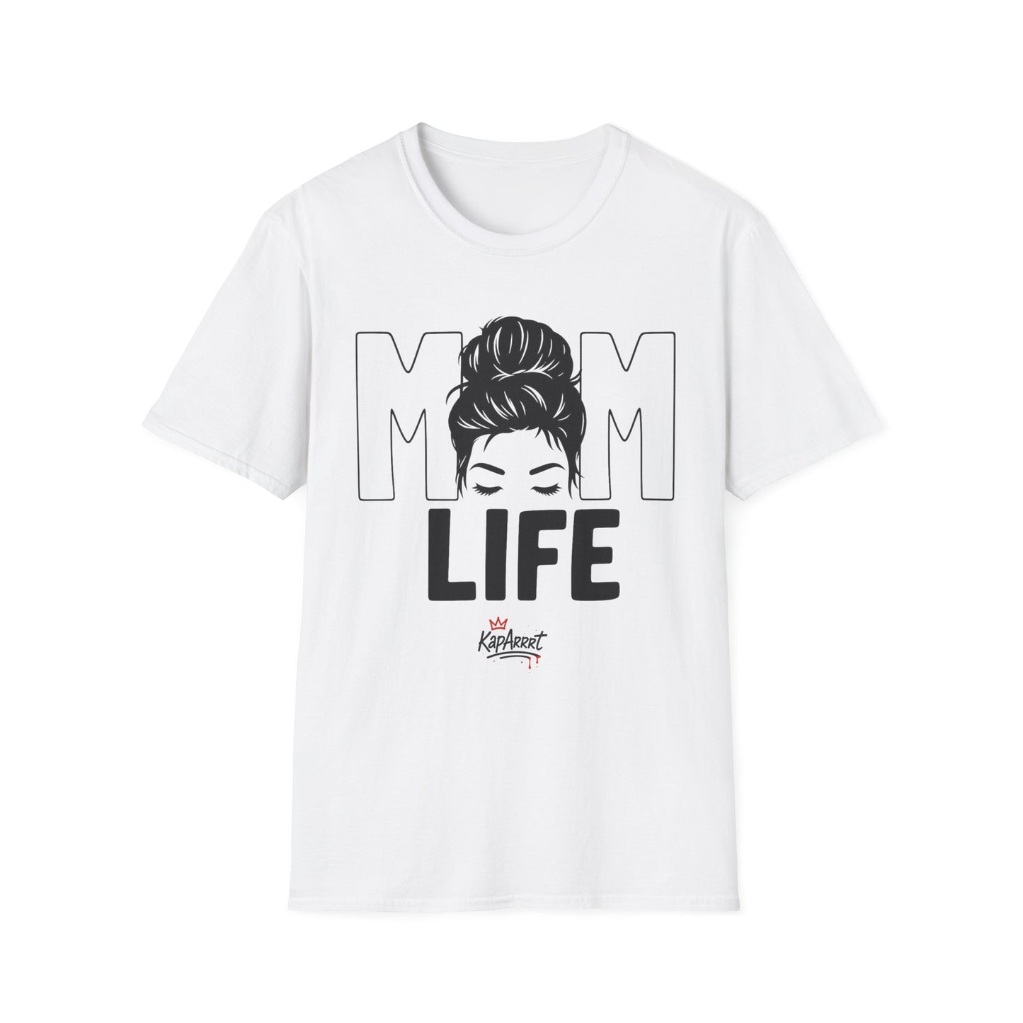 Mom Life Tee #1. Unisex T-Shirt | Casual Tee for Moms | Perfect Gift for Mother's Day, Birthdays, and Everyday Wear