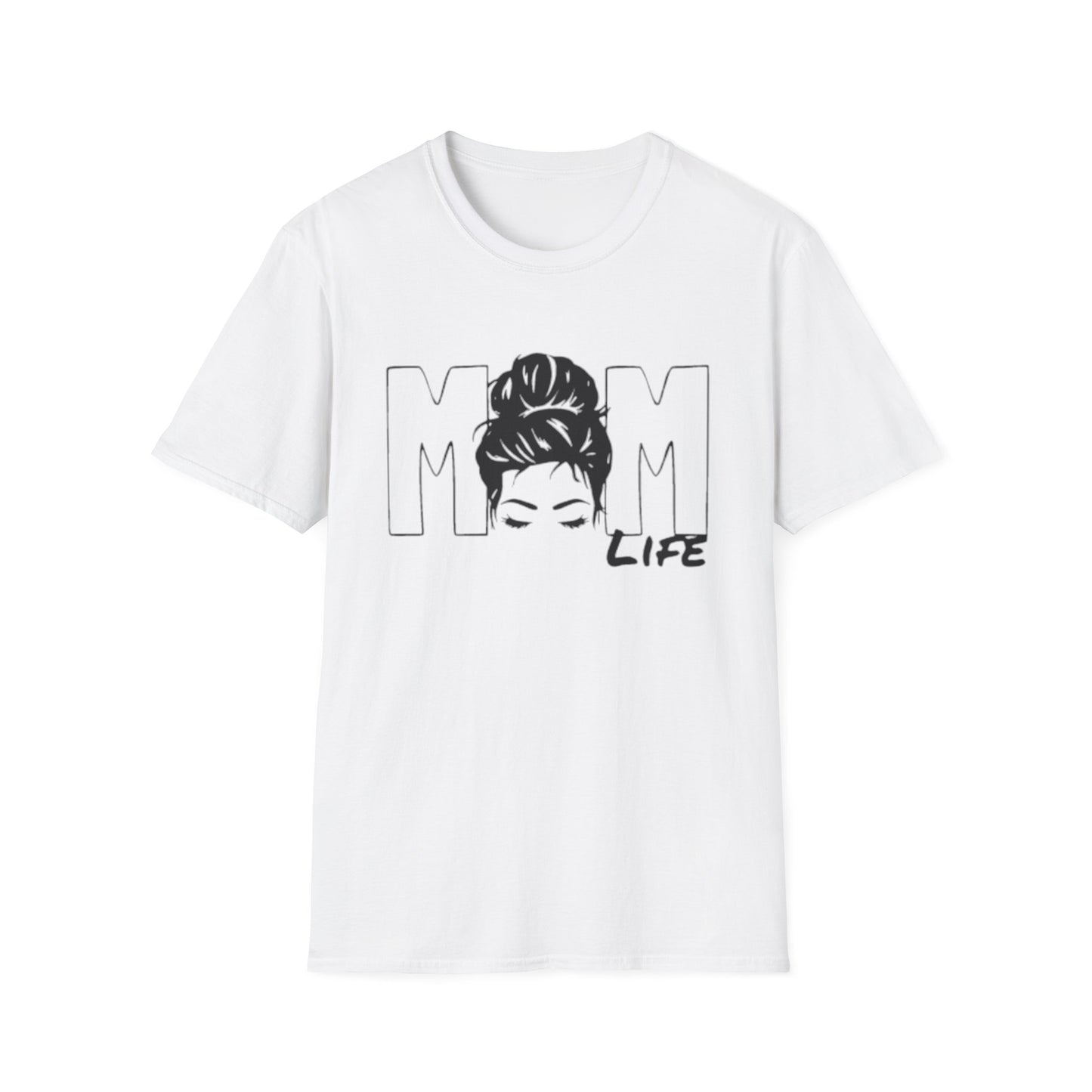 Mom Life Tee #2 Unisex Softstyle T-Shirt, Casual Wear, Mother's Day Gift, Family Gatherings, Everyday Comfort, Trendy Tee