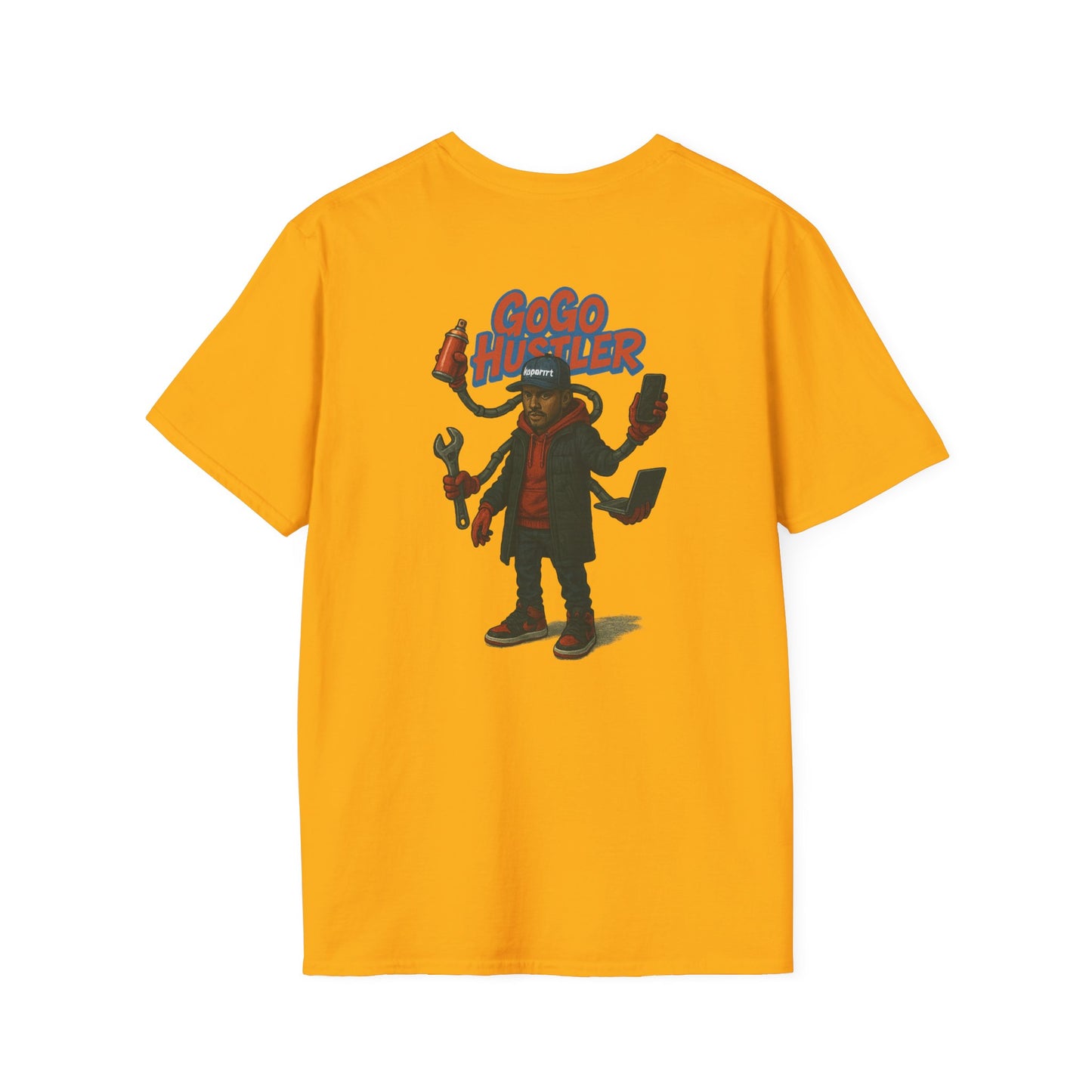 GoGo Hustler Unisex Softstyle T-Shirt | Cool Graphic Tee