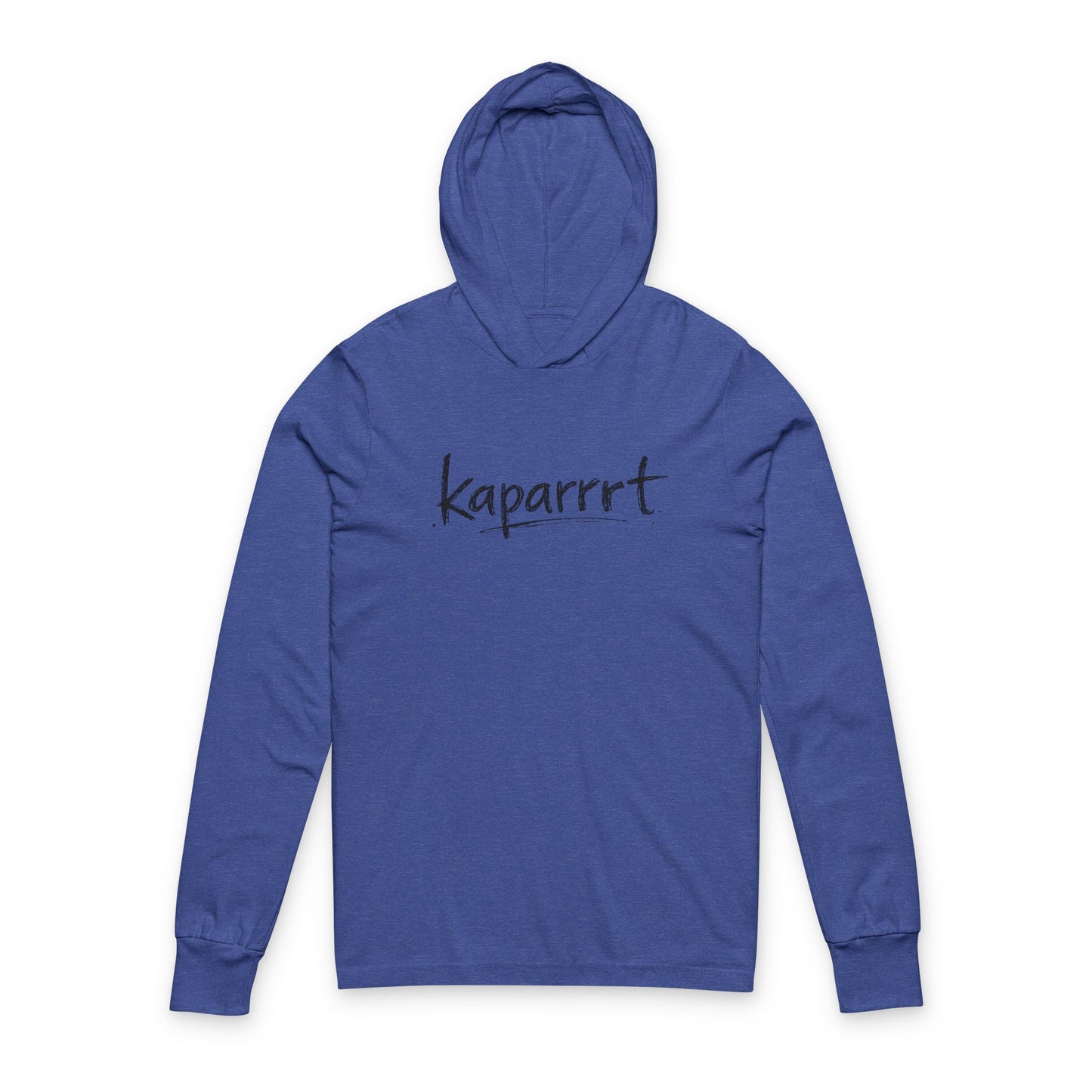 Kaparrt Script Hooded Long Sleeve Tee