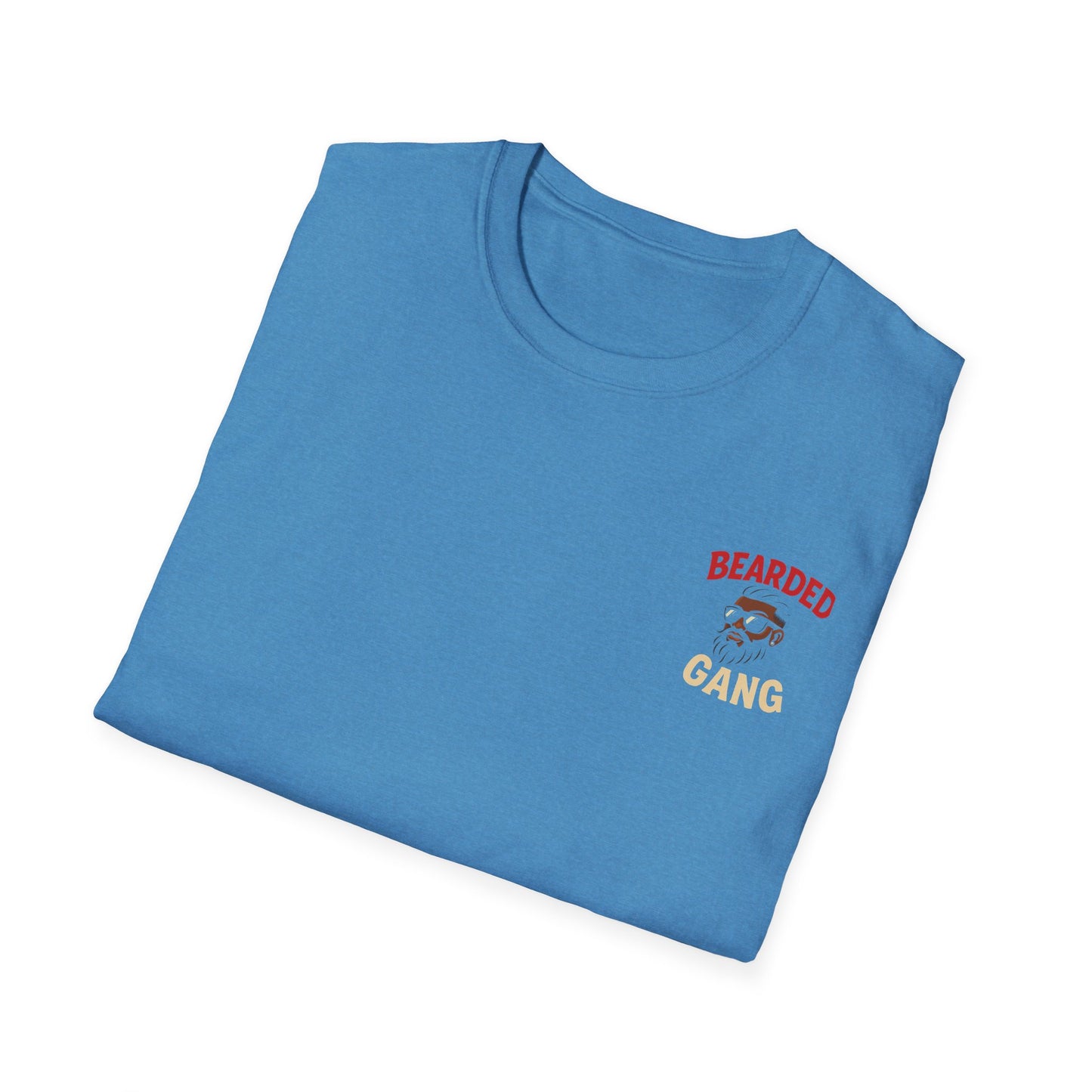 Bearded Gang T-Shirt, Funny Graphic Tee, Unisex Gift, Beard Lover Apparel, Casual Wear, Unique Style, Humor Shirt