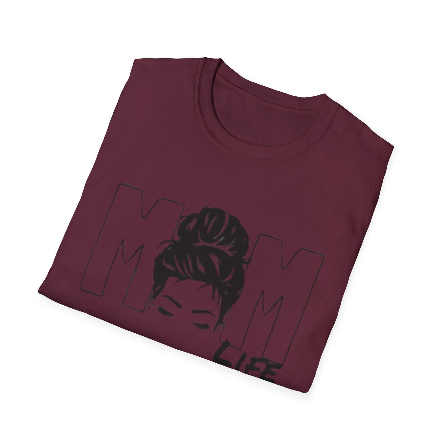 Mom Life Tee #2 Unisex Softstyle T-Shirt, Casual Wear, Mother's Day Gift, Family Gatherings, Everyday Comfort, Trendy Tee