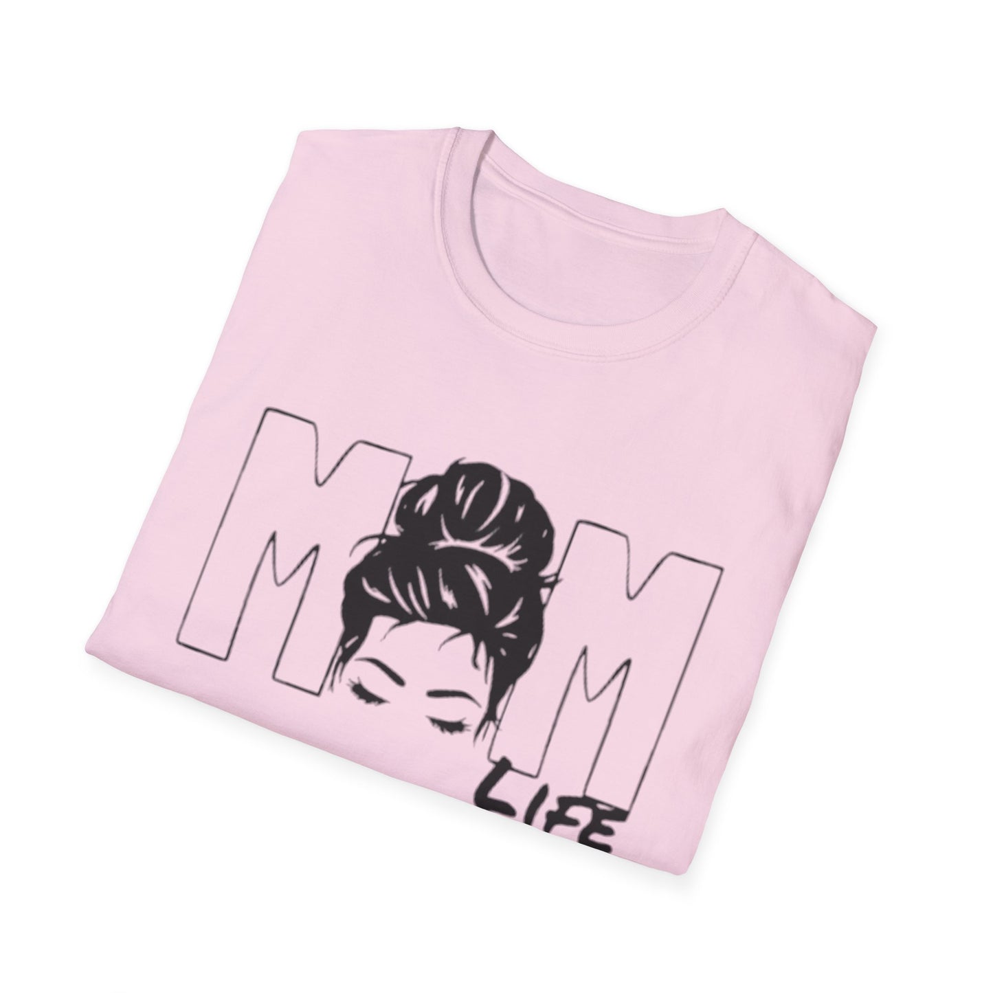 Mom Life Tee #2 Unisex Softstyle T-Shirt, Casual Wear, Mother's Day Gift, Family Gatherings, Everyday Comfort, Trendy Tee